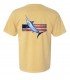 Marlin American Flag - Short Sleeve Cotton